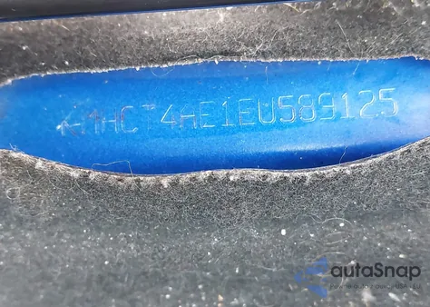 2014 Hyundai Accent Gls from USA, damaged, VIN KMHCT4AE1EU589125